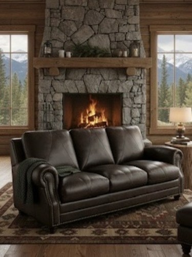 New italian leather - new,